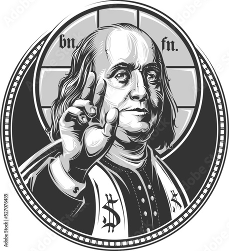 Vector Benjamin Franklin