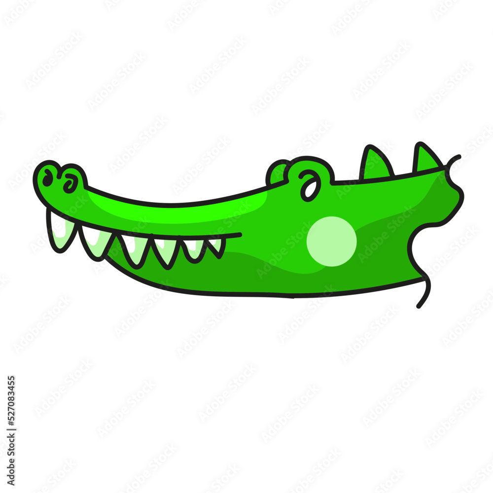 Naklejka premium cute animal doodle