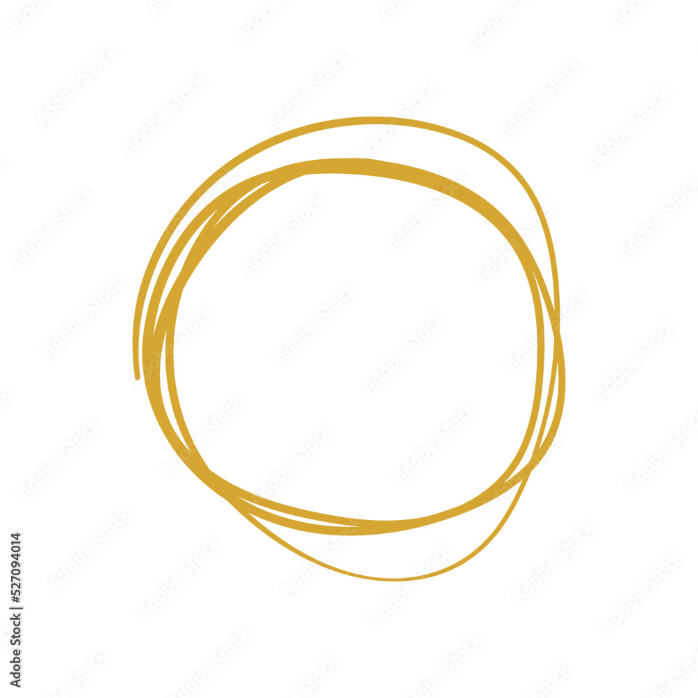 hand drawn scribble circle frame hand drawn scribble circle frame