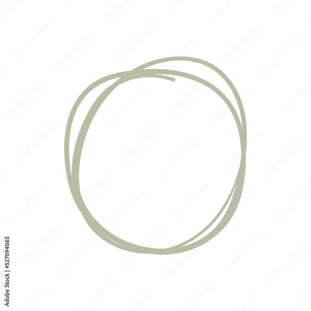 hand drawn scribble circle frame hand drawn scribble circle frame