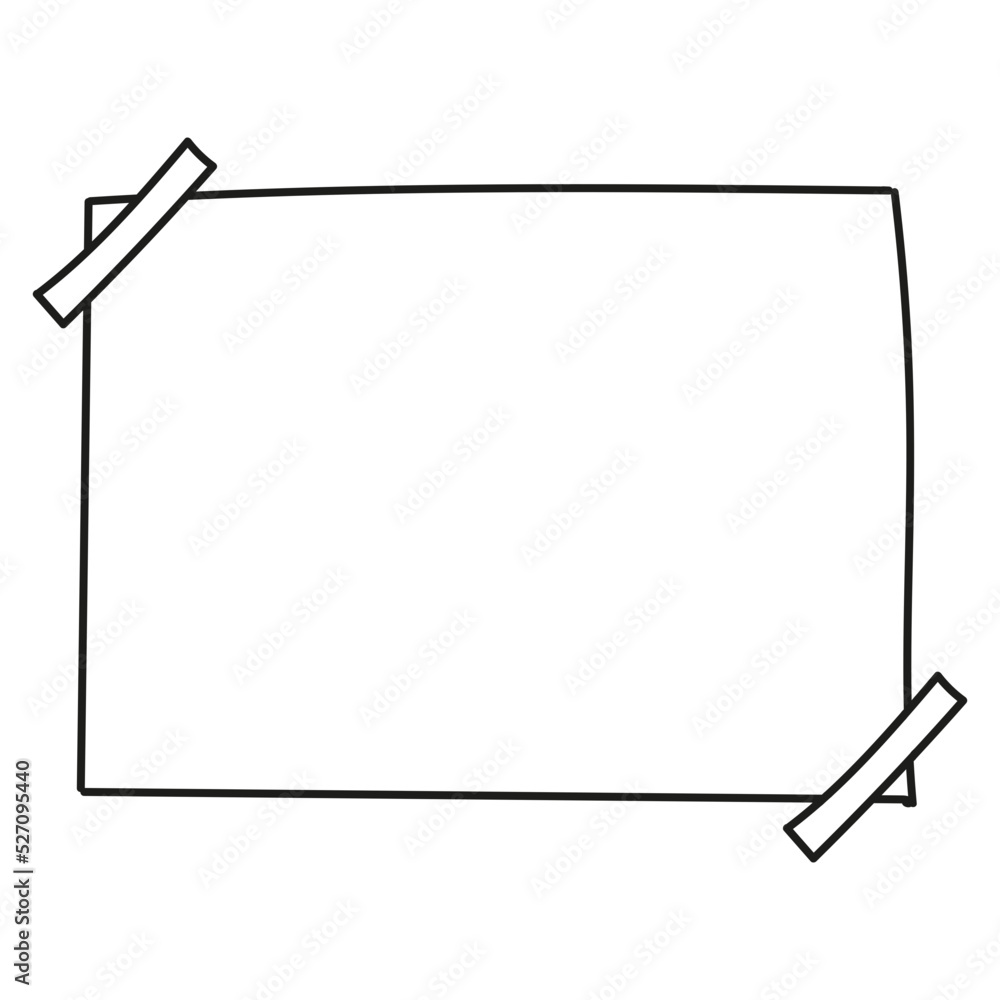 cute hand drawn photo frame cute hand drawn photo frame