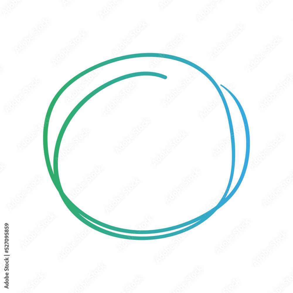 hand drawn scribble circle frame hand drawn scribble circle frame