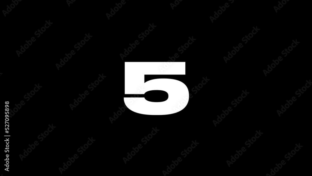 Counting down from zero to ten (0-10) in glitch, body noise or lag style and then counting back from ten to zero (10-0). Digit counter with glitch transition on a black background for cutting.