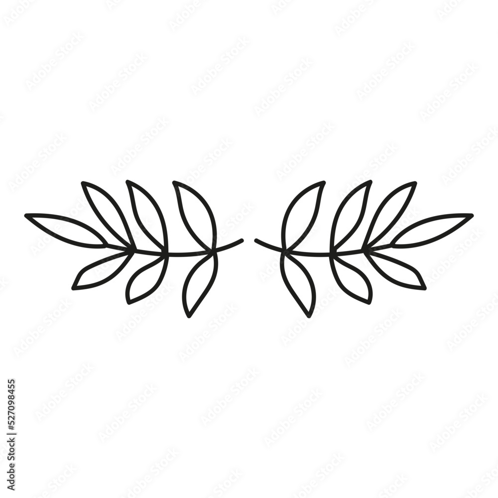botanical text divider frame border botanical text divider frame border