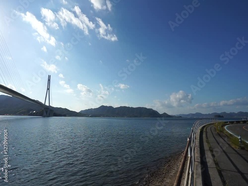 Coastline of Setoda, Onomichi City, Hiroshima Prefecture, Japan photo