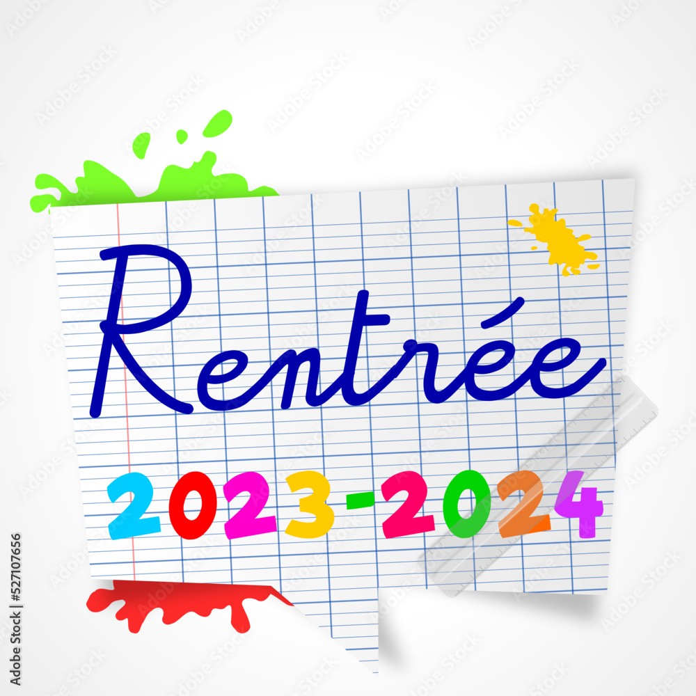 bulle rentrée scolaire 2023 2024