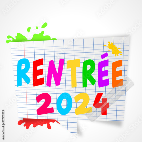 rentrée scolaire 2024 - 2025