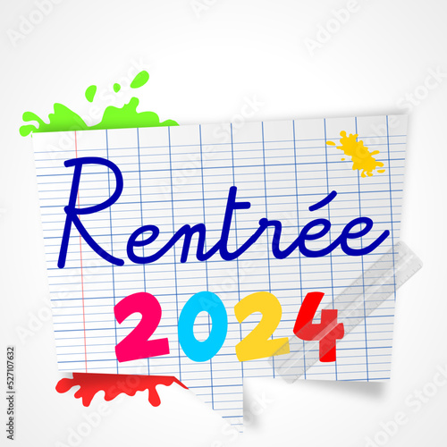 rentrée scolaire 2024 - 2025