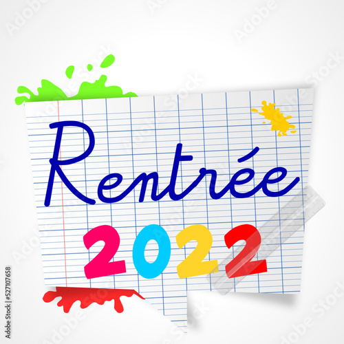 rentrée scolaire 2022 - 2023