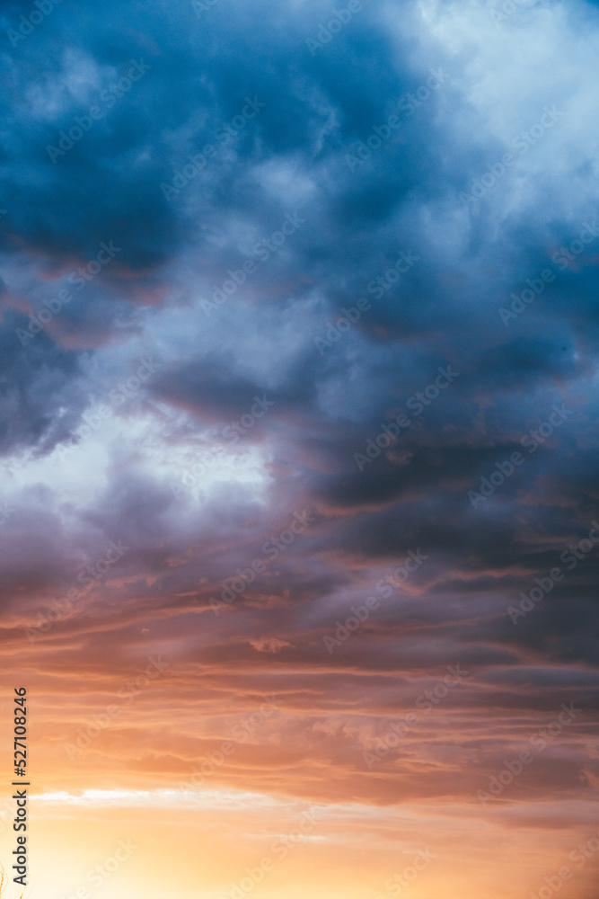 Naklejka premium Sky Sunset