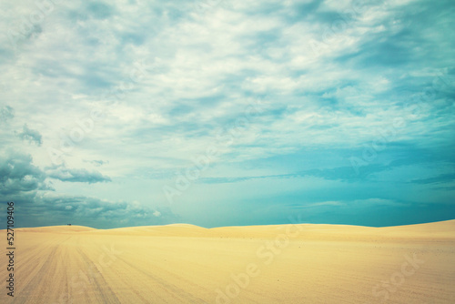 Tela sand dunes and sky