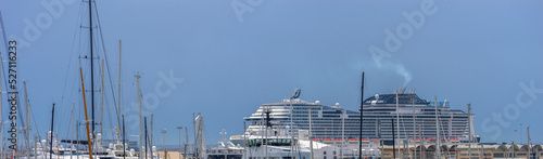 cruise on the Palma port,Majorca,Spain