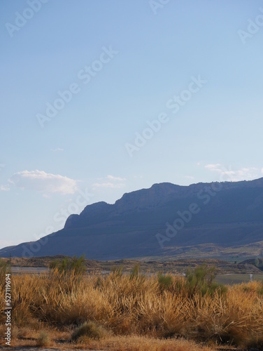 Paisaje lejano del cerro Jabalcon. photo