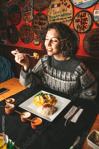 Canvas Print Comiendo