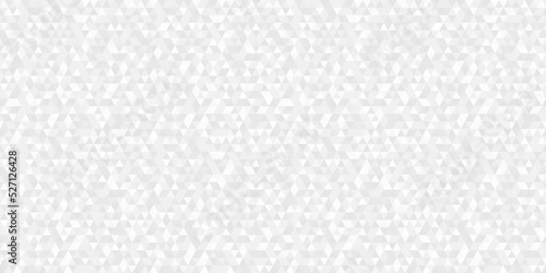 Seamless polygonal pattern. Abstract geometric texture. Tiled background. Low poly banner. Black and white illustration