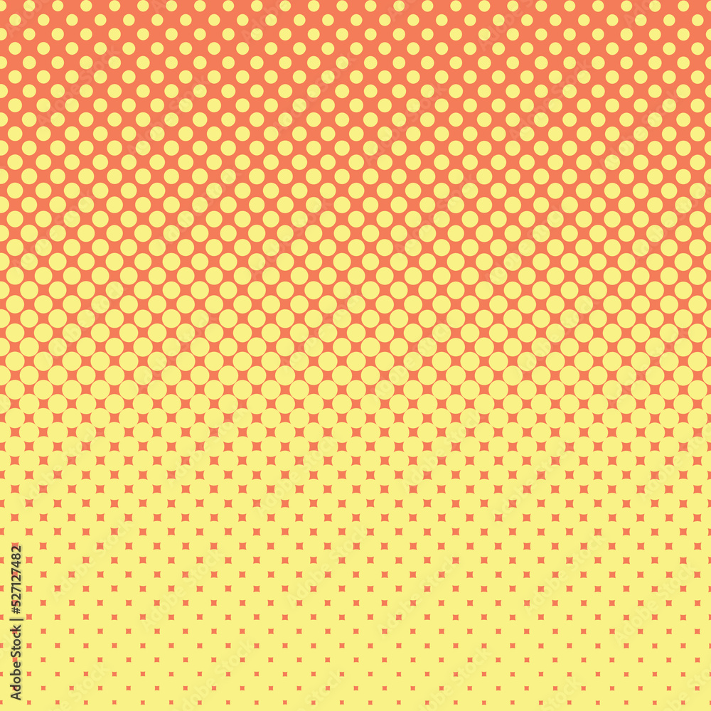 Pop art creative concept colorful comics book magazine cover. Polka dots colorful background. Cartoon halftone retro pattern. Abstract template design for poster, card, sale banner, empty bubble Pop art creative concept colorful comics book magazine cover. Polka dots colorful background. Cartoon halftone retro pattern. Abstract template design for poster, card, sale banner, empty bubble
