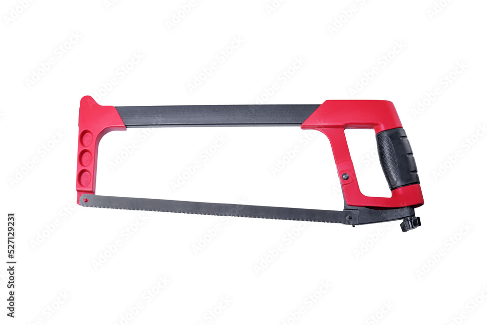 Saw on a white isolated background Saw on a white isolated background