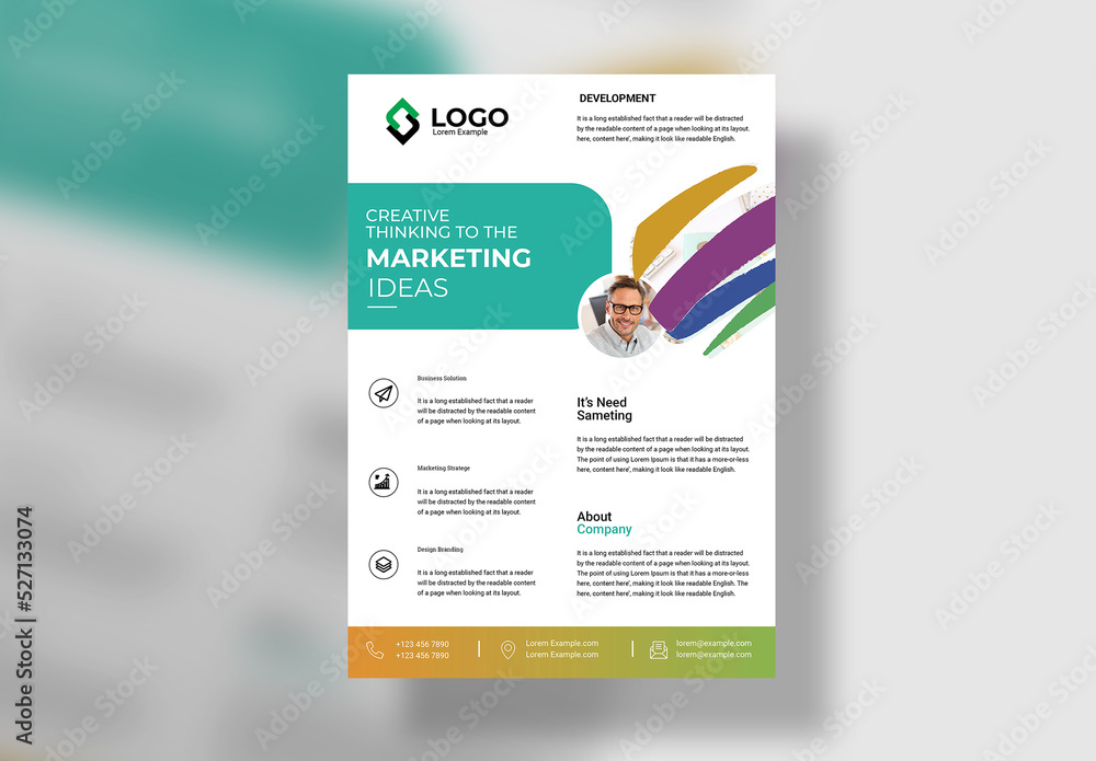 Flyer Stock Template | Adobe Stock
