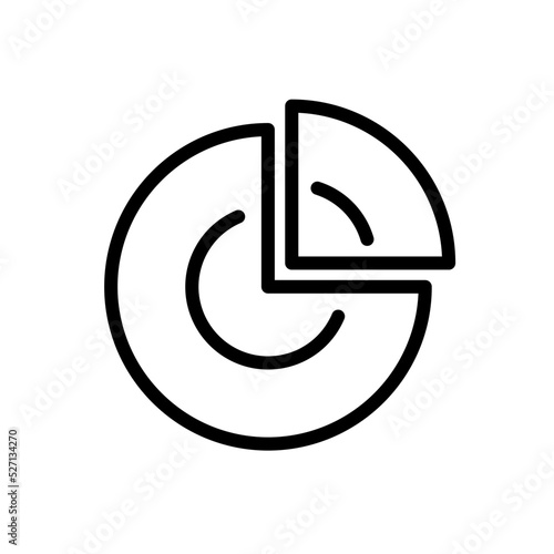 chart icon or logo isolated sign symbol vector illustration - high quality black style vector icons