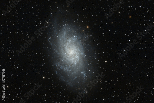 The Triangulum Galaxy is a spiral galaxy in the constellation Triangulum.
Telescope 132 mm
DSLR Camera
Exposure 600 seconds
19 shots combined into a picture.