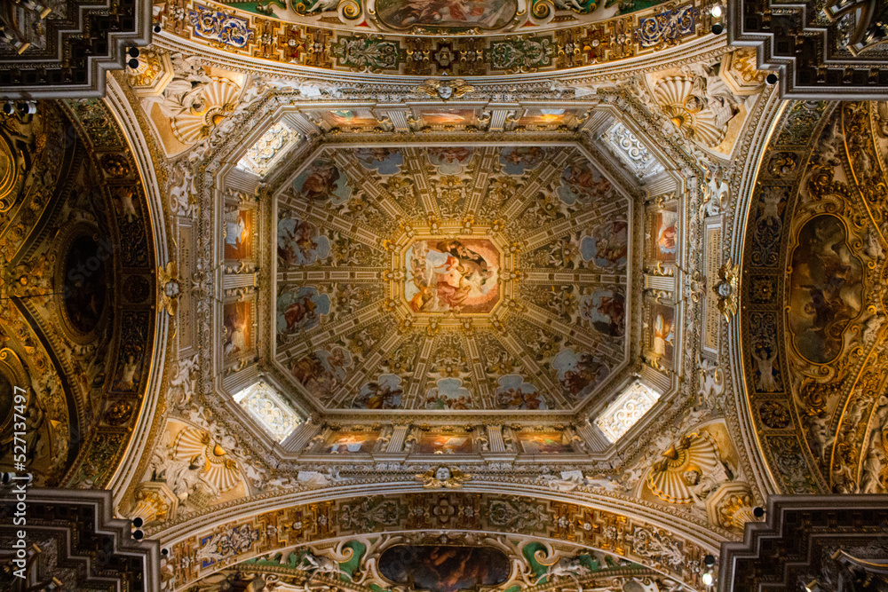 Basilica di Santa Maria Maggiore Detailed Dome Photograph