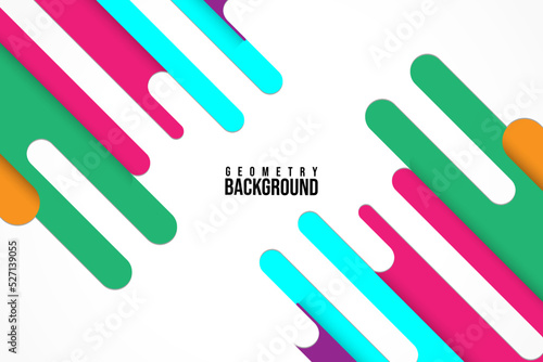 Trend Geometry Abstract Background Template Design colorful Geometrical Background