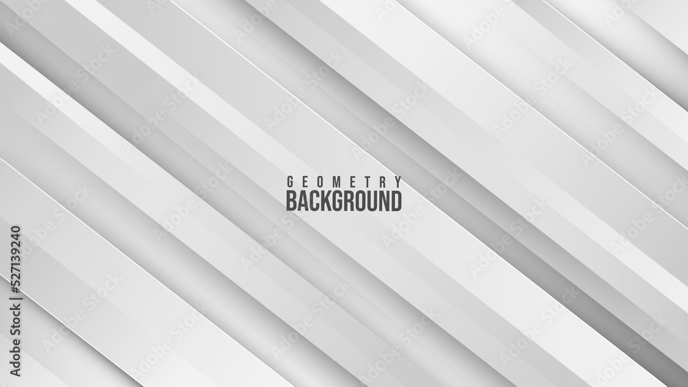 Obraz premium Trend Geometry Background In Grey Color Design Template