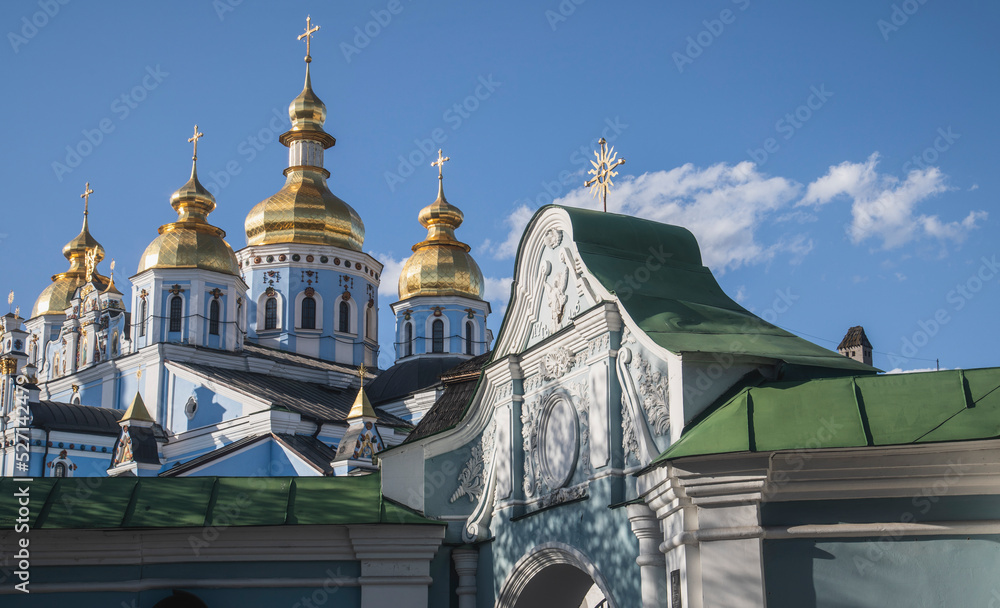 Fototapeta premium Saint Michael`s monastery in Kiev city
