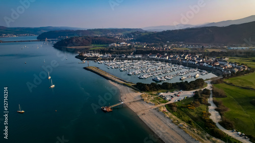 Conwy River Estuary and Marina, Conwy, Wales, UK © Patrick O’Neill