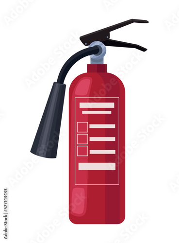 red fire estinguisher