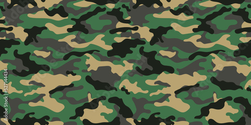 vector camouflage pattern for clothing design. Trendy camouflage military pattern 