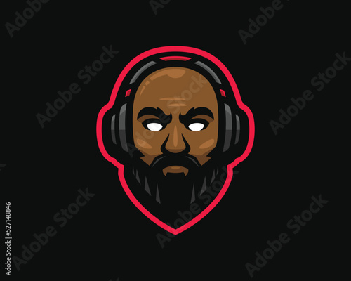 OldMan eSports Mascot Logo