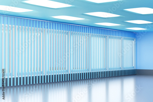 Empty room. Room interior w...