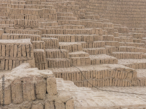 Details from huaca pucllana photo