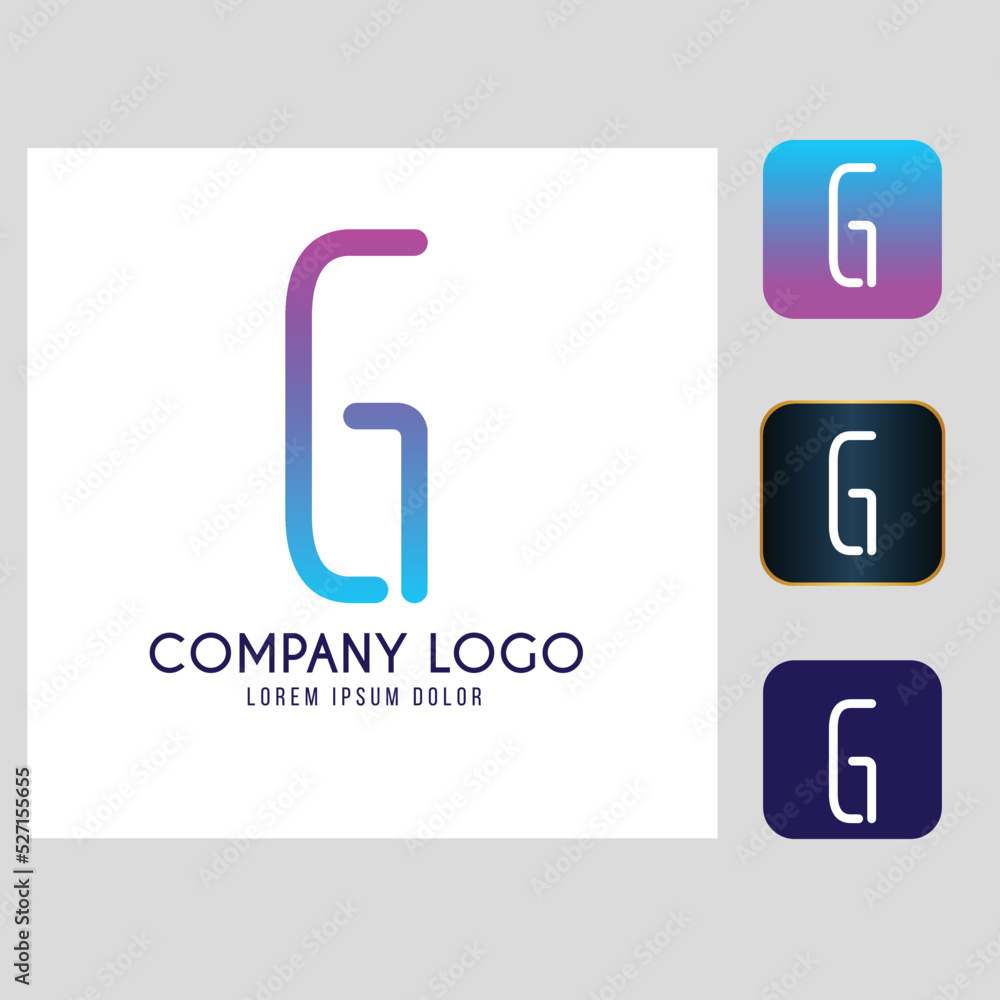 G Letter modern brand Logo for your business G Letter modern brand Logo for your business