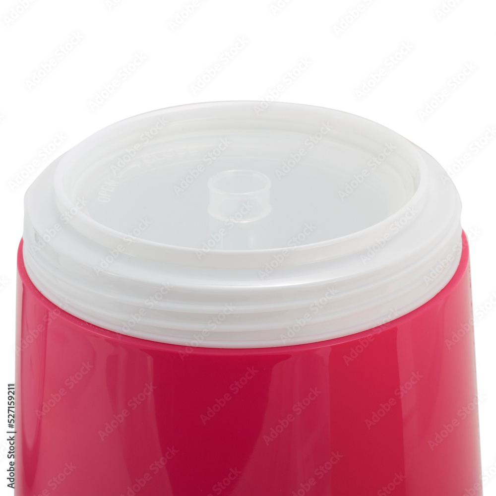 thermos for food, lunch box isolated on white background Stock Photo