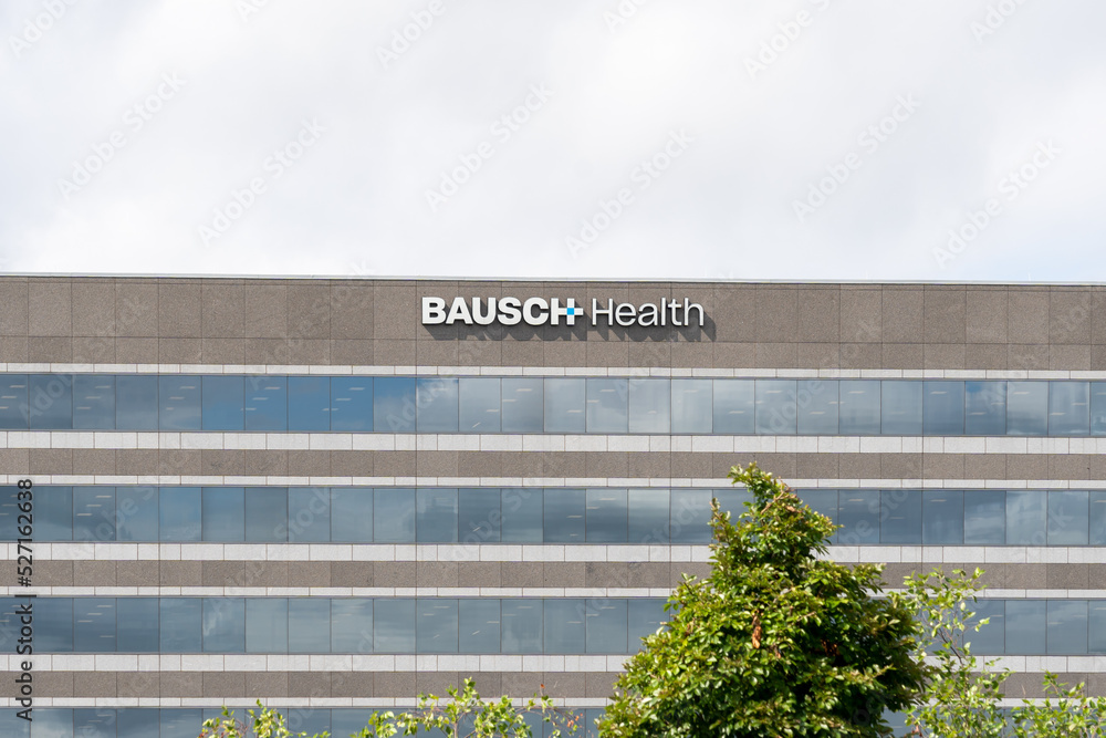 Bridgewater, NJ, USA August 23, 2022 Bausch Health US headquarters