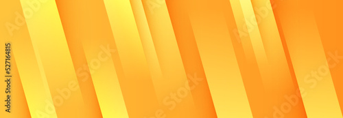 geometric yellow science futuristic energy technology concept Digital image light rays stripes lines speed motion blur over orange gradient background