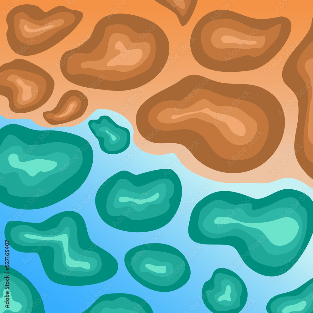 seamless background with chocolate and cream seamless background with chocolate and cream