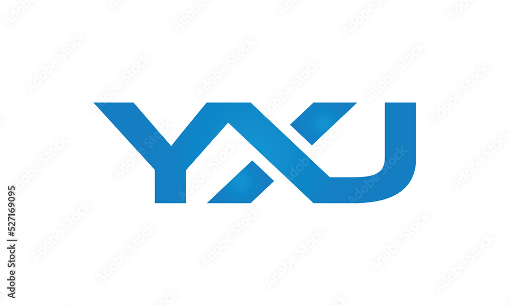 initial letters YXJ linked monogram, creative modern lettermark logo design, connected letters typography logo icon vector illustration initial letters YXJ linked monogram, creative modern lettermark logo design, connected letters typography logo icon vector illustration