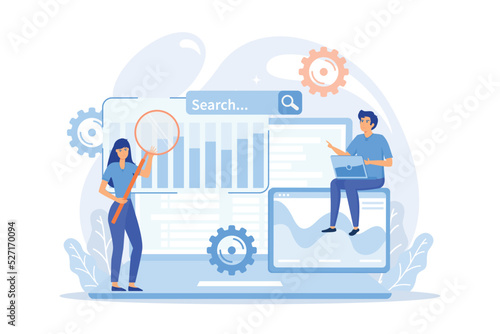 SMM, digital marketing and Internet advertisement. Search engines, online marketing and seo tools, search engines optimization concept.
