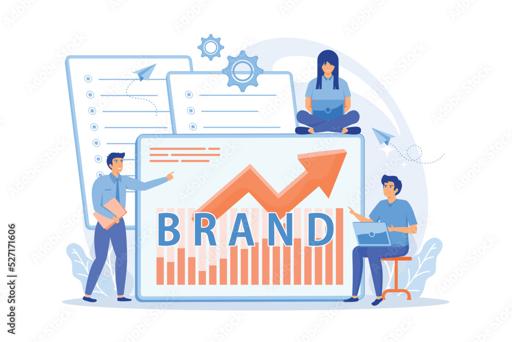 Marketing and promotional campaign. Brand awareness building. Branded workshop. workshop organized by brand, useful marketing event concept. flat vector modern illustration Marketing and promotional campaign. Brand awareness building. Branded workshop. workshop organized by brand, useful marketing event concept. flat vector modern illustration
