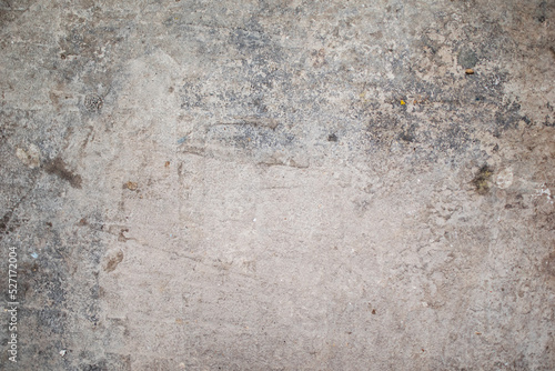 Wallpaper Mural Piso de cemento con desgaste y rustico por humedad