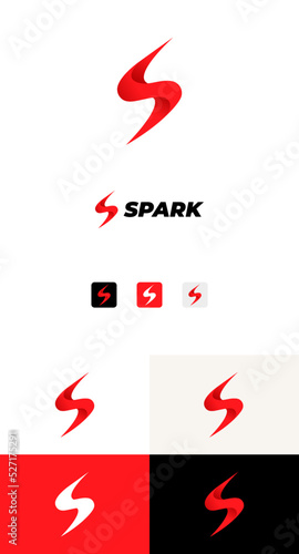 S Letter logo