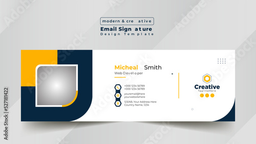 Email Signature Template Design