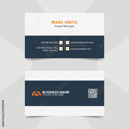 Modern Corporate Business Card Design Template