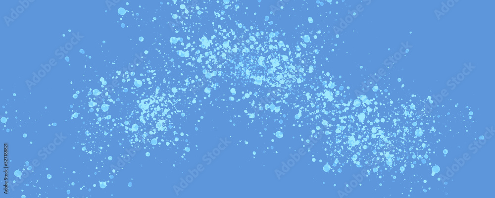 winter background blue and white spray. winter background blue and white spray.