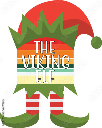 The Viking Elf Matching Christmas svg Craft cutting File
