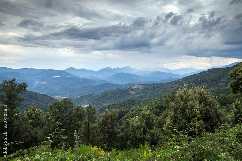 Corsica , France. Mountain landscape photo