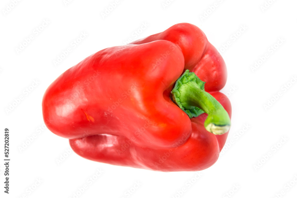 bell pepper isolated on white bell pepper isolated on white